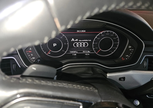 Audi A4 cena 101900 przebieg: 147000, rok produkcji 2019 z Słupca małe 56